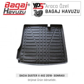 Duster II 4x2 2018 - Sonrası Standart Bagaj Havuzu Duster II 4x2 2018 - Sonrası Standart Bagaj Havuzu