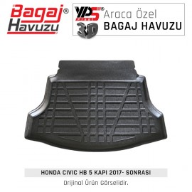 Civic HB 5 Kapı 2017 - Sonrası Standart Bagaj Havuzu Civic HB 5 Kapı 2017 - Sonrası Standart Bagaj Havuzu