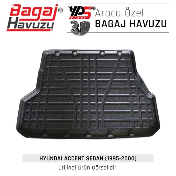Accent Sedan (1995 - 2000) Standart Bagaj Havuzu