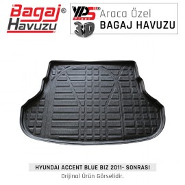 Accent Blue Sedan 2011 - Sonrası Standart Bagaj Havuzu Accent Blue Sedan 2011 - Sonrası Standart Bagaj Havuzu