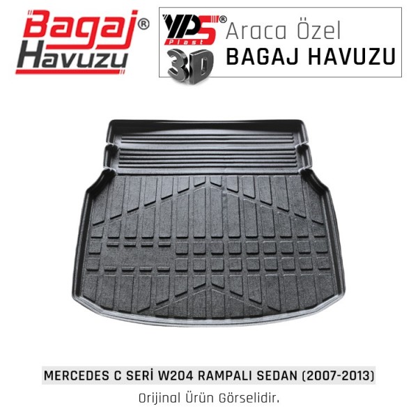 C Seri W - 204  Sedan (2007 - 2013)  Standart Bagaj Havuzu