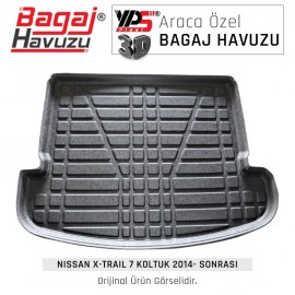 X - Traıl 7 Koltuk 2014 - Sonrası Standart Bagaj Havuzu X - Traıl 7 Koltuk 2014 - Sonrası Standart Bagaj Havuzu