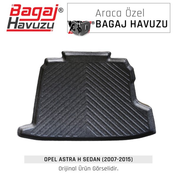 Astra H Sedan (2007 - 2015) Standart Bagaj Havuzu