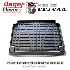 Partner Tepee Koltuklu Van (2008 - 2019) Standart Bagaj Havuzu
