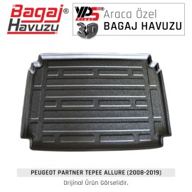 Partner Tepee Koltuklu Van (2008 - 2019) Standart Bagaj Havuzu