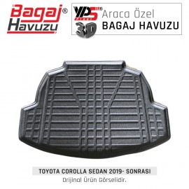 Corolla Sedan 2019 - Sonrası Standart Bagaj Havuzu Corolla Sedan 2019 - Sonrası Standart Bagaj Havuzu